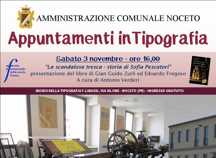 Presentazione del libro La scandalosa tresca a Noceto